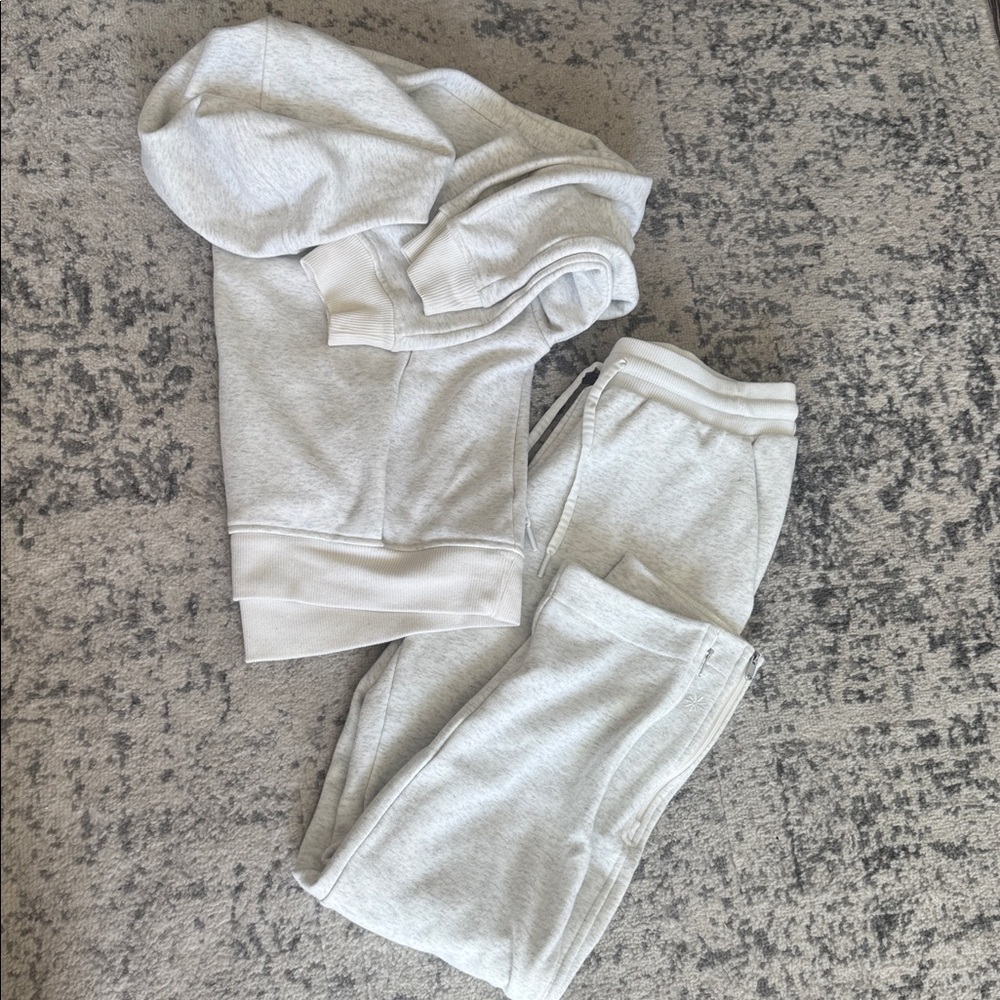 Athleta Gray Pajama Set